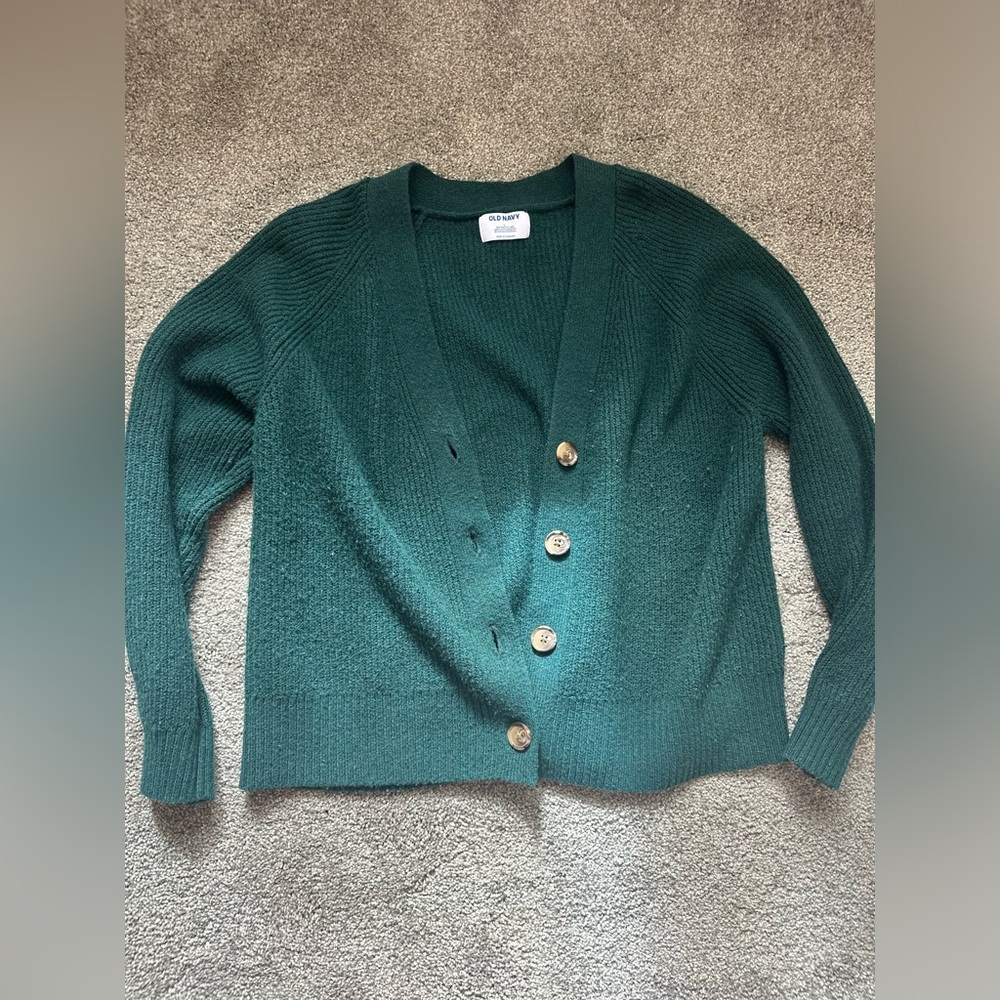 Women’s Old Navy Shaker Stitch Cardigan Size L